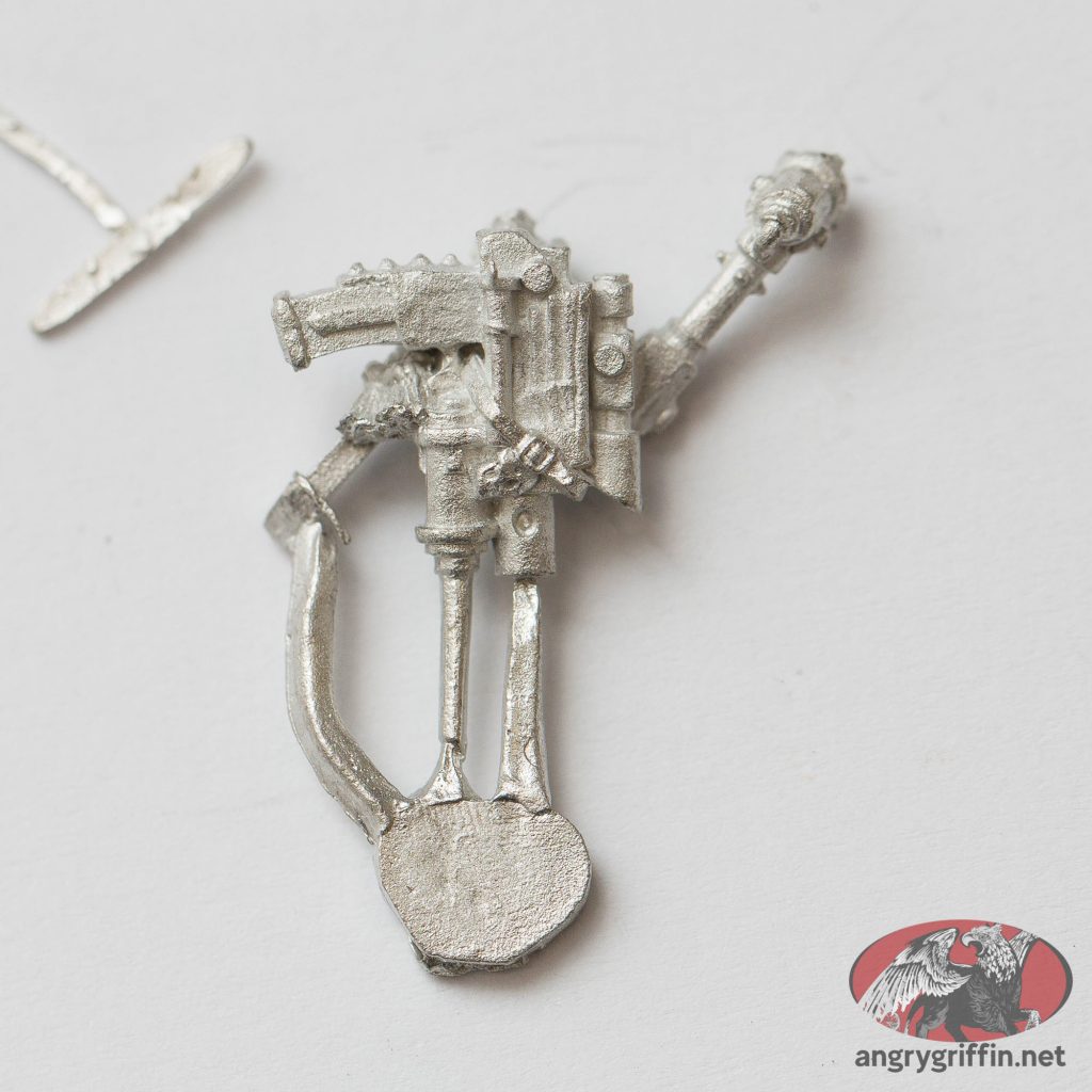 Warhammer 40K Eversor Assassin - Metal or pewter miniature - oldhammer on Angry Griffin