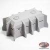 3D printable STL - Wargaming bunker - to suit Warhammer 40K, 30K, Star Wars Legion etc.