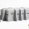 3D printable STL - Wargaming bunker - to suit Warhammer 40K, 30K, Star Wars Legion etc.
