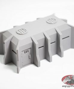 3D printable STL - Wargaming bunker - to suit Warhammer 40K, 30K, Star Wars Legion etc.