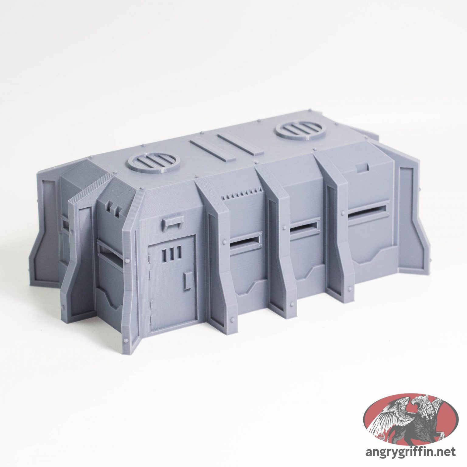 Wargaming 3D printable bunker to suit Warhammer 40K, 30K, Star Wars ...