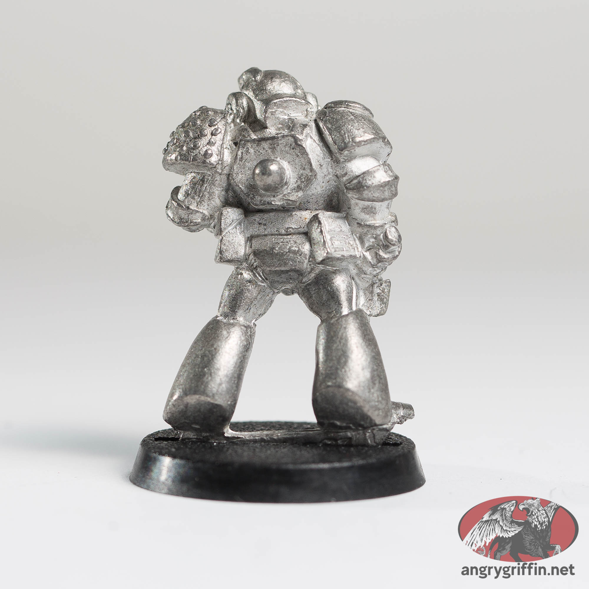 Metal Rogue Trader Space Marine Brother Leanman or Lestrade – Angry Griffin