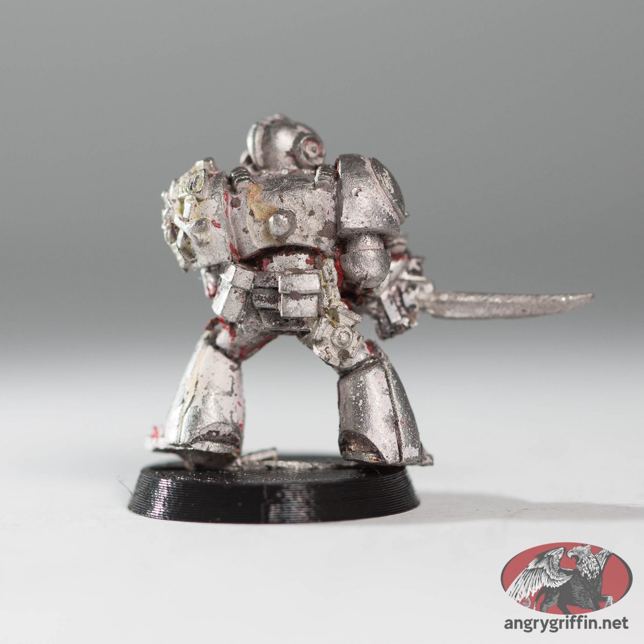 Metal Rogue Trader Space Marine with Terminator Honours, Bolter and ...