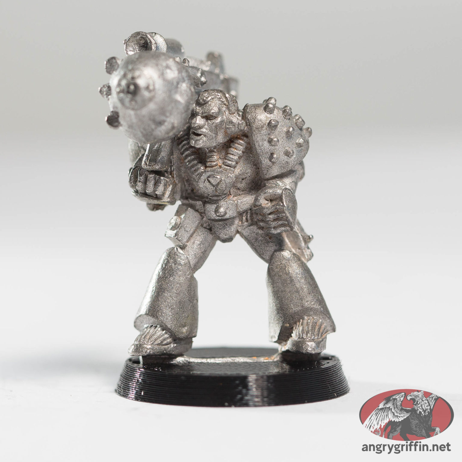 Metal Warhammer 40K Rogue Trader Space Marine Gunner 3 with Conversion ...