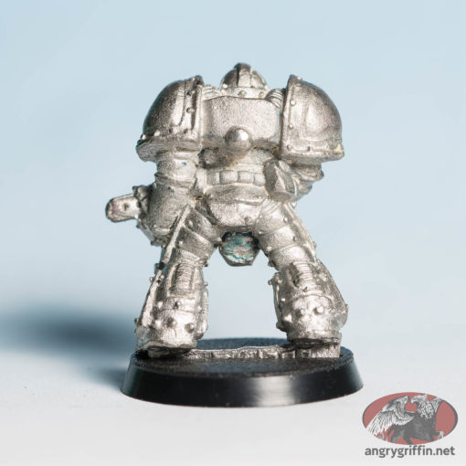 Vintage Metal Space Marine in Iron Armour Mark 3 Warhammer 40K – Angry ...