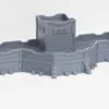 Vallum Pattern Bastion - STL for 3D printing - Modular Wargaming Terrain, Warhammer 40K 30K Etc. - Image 5
