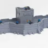 Vallum Pattern Bastion - STL for 3D printing - Modular Wargaming Terrain, Warhammer 40K 30K Etc. - Image 6