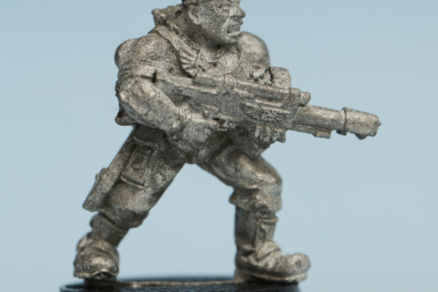 Catachan Jungle Fighter with Lasgun 1