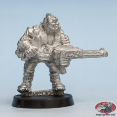 Chainsaw Warrior with Reaper Cannon