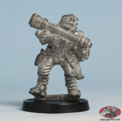 Chainsaw Warrior with Missile Launcher