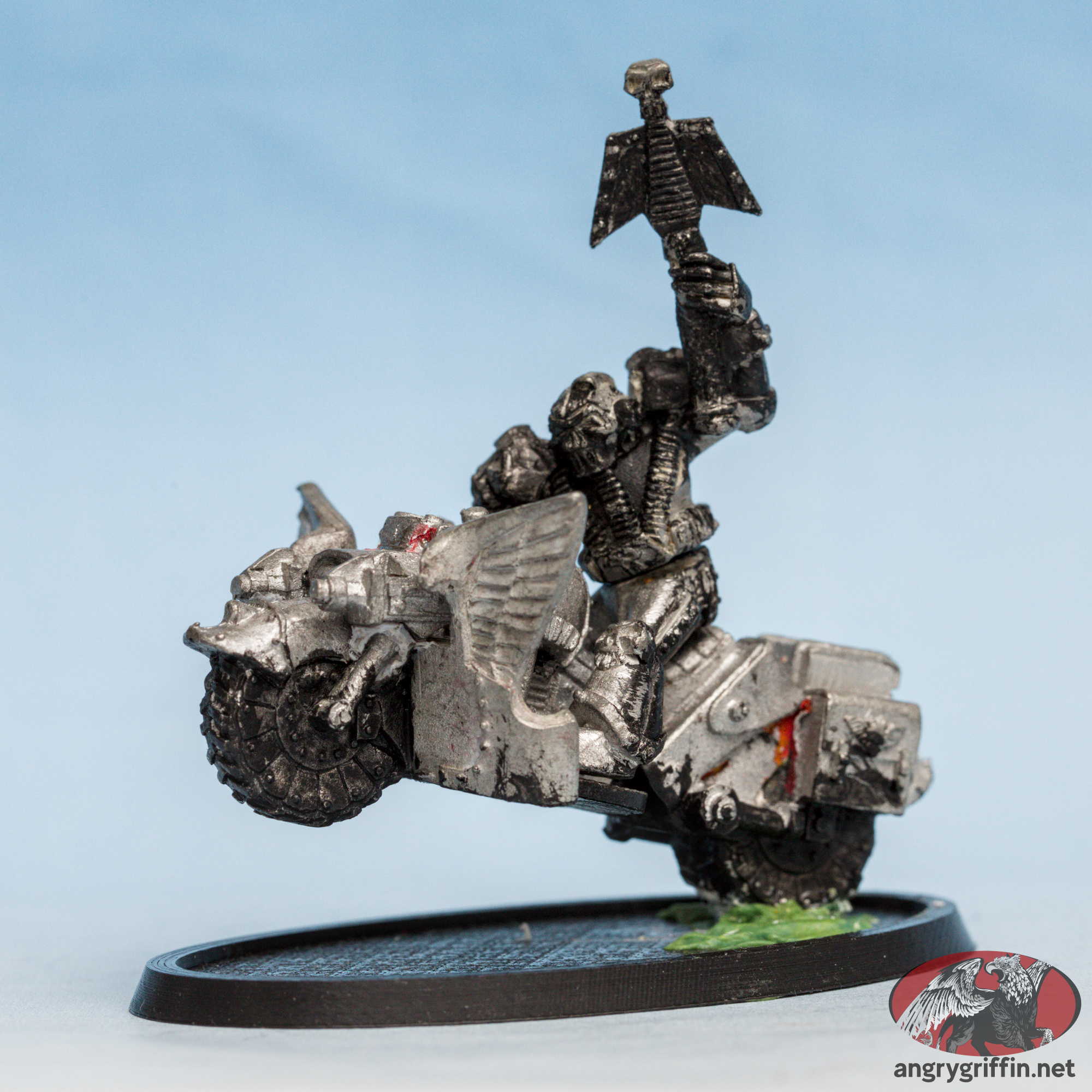 Chaplain on Jet Bike