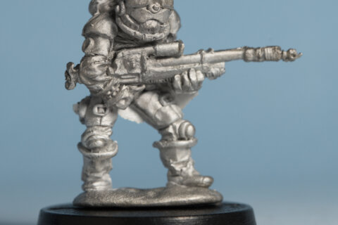 S33 Imperial Marine Advancing with Laser Rifle
