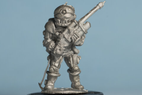 S34 Imperial Marine Advancing with Needle Rifle
