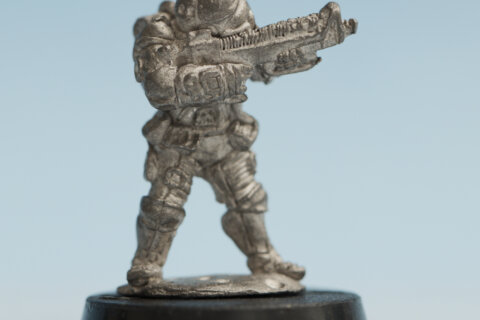 S36 Imperial Marine in Power Armour with Autolaser