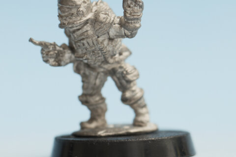 S38 Imperial Marine Officer with Laser Pistol