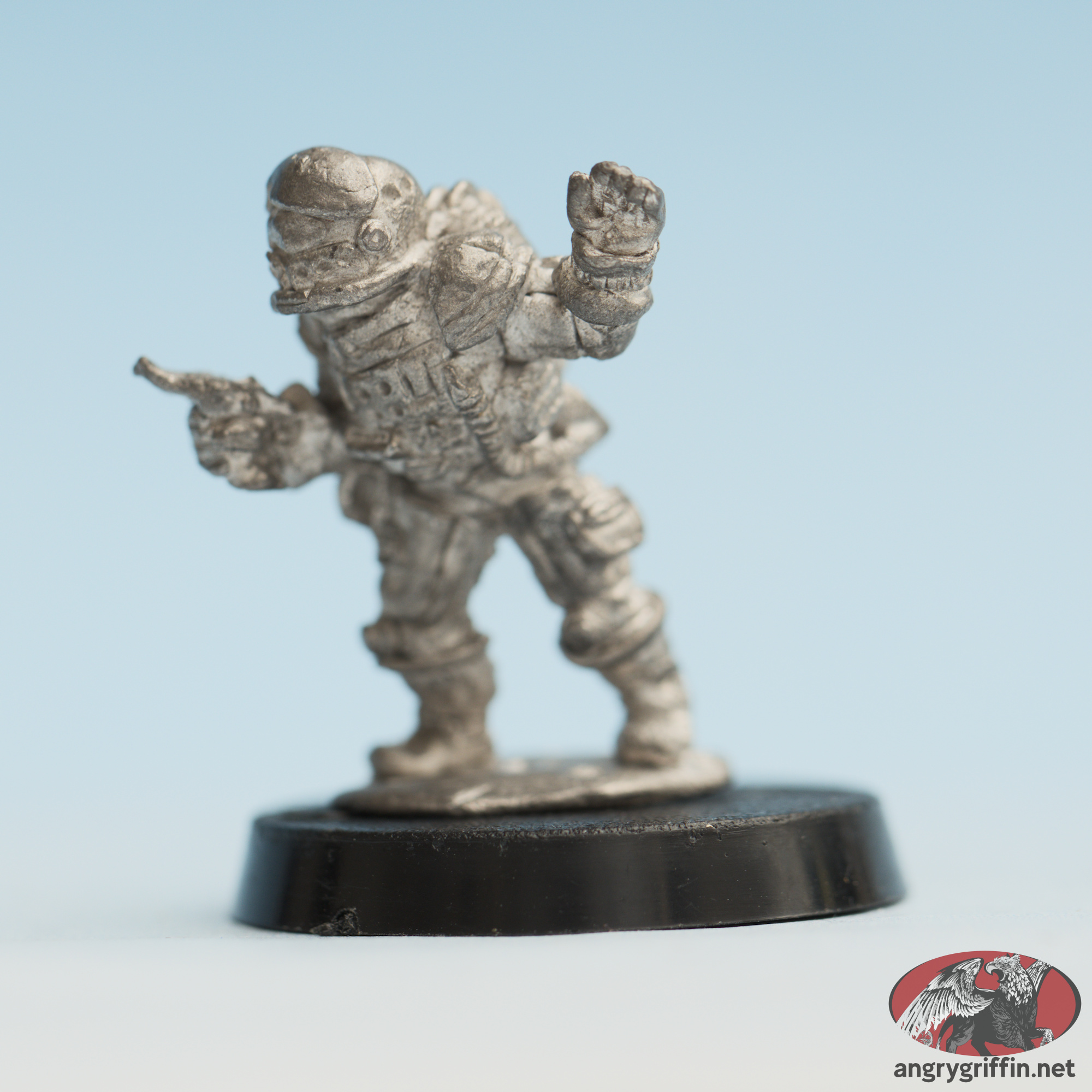 S38 Imperial Marine Officer with Laser Pistol