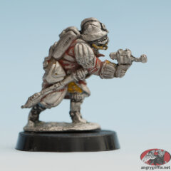 S40 Imperial Invincible Captain with Needle Gun and Force Sword