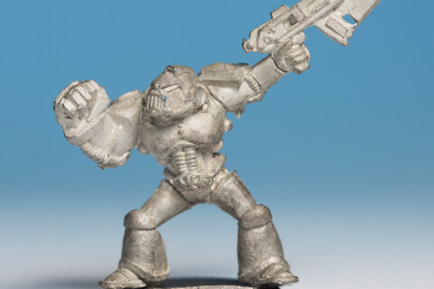 Space Marine Death Eagle with Bolter and Bayonet