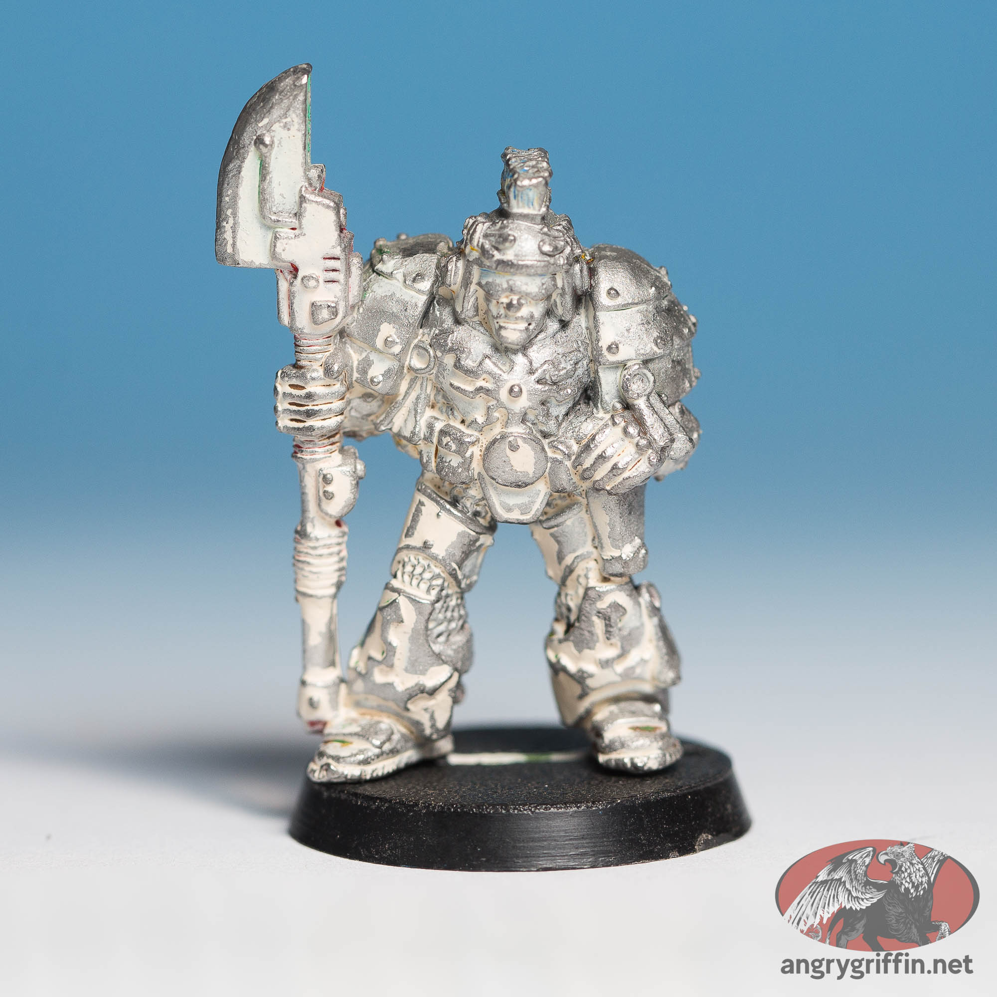 Space Marine in Mk1 Thunder Armour 2