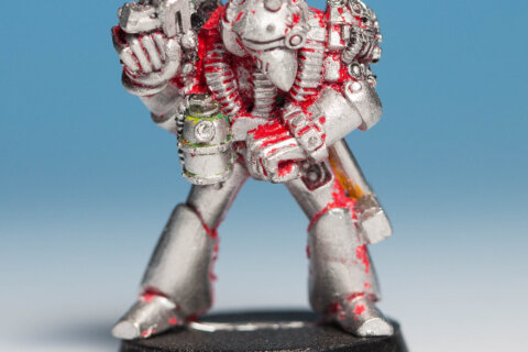 Tech Marine with Bolt Pistol