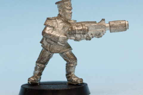 Mordian Iron Guard with Melta-Gun