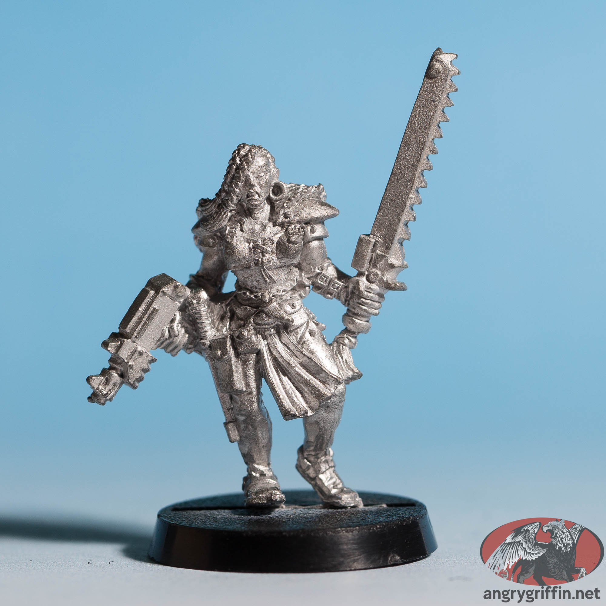 Escher with Auto Pistol and Chainsword