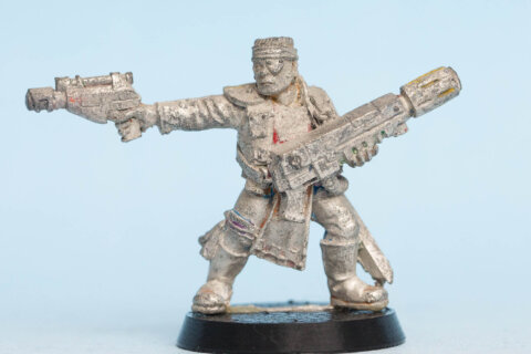 Orlock Leader with Melta Gun and Laspistol