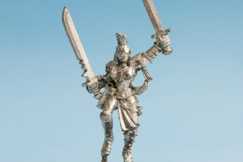 Escher with Two Swords