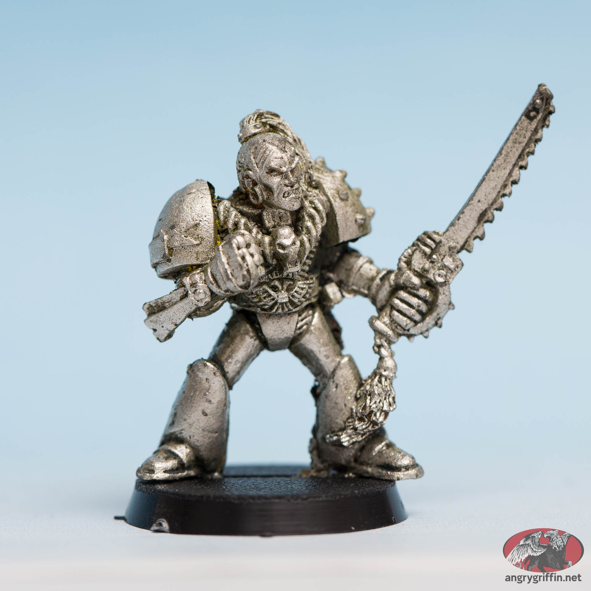 Leman Russ with Freki and Geri