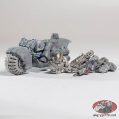 Space Marine Bike Rider with Meltagun (2nd Ed.)