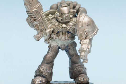 Space Marine Bike Rider with Plasma Gun (2nd Ed.)
