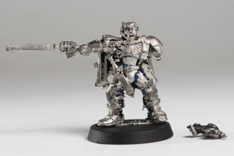 Space Marine Scout Sergeant Naaman