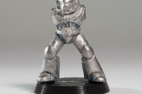 Space Marine in Mark 7 Armour 5