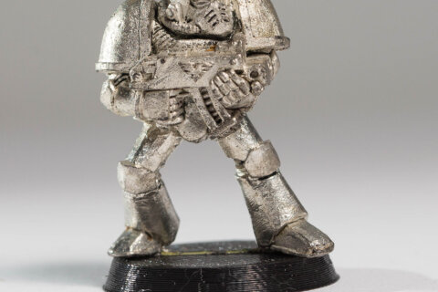 Space Marine in Mk4 Maximus Armour 2