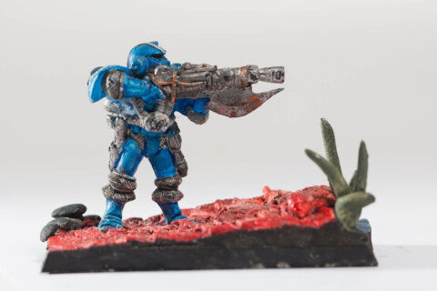 C100 Imperial Marine Firing