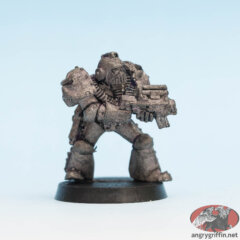 Chaplain with Combi-Weapon
