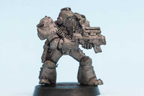 Chaplain with Combi-Weapon