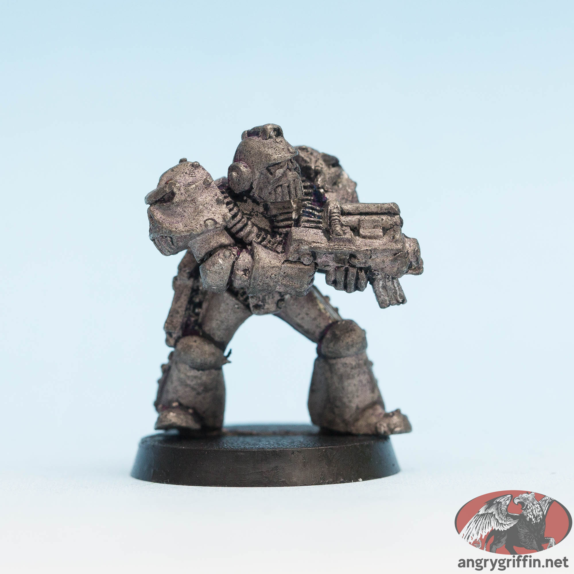 Chaplain with Combi-Weapon
