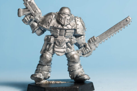 Space Marine in Mark 2 Crusade Suit 1
