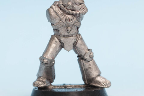 Space Marine in Mark 4 Maximus Armour 3