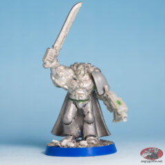 Space Marine Bike Sergeant with Power Sword