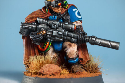 Scout with Sniper Rifle 2 (Crouching)