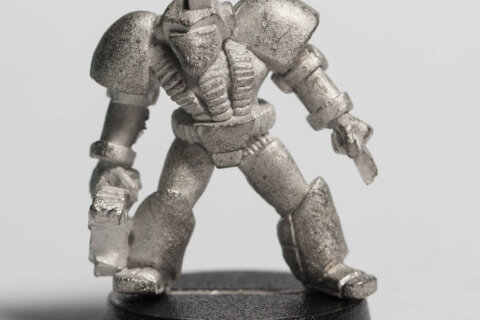 Unreleased Space Marine with Bolt Pistol (RT)
