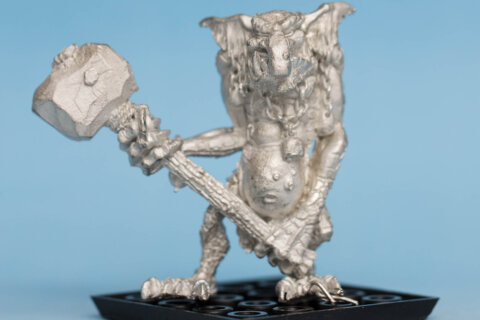 Stone Troll with Stone Hammer