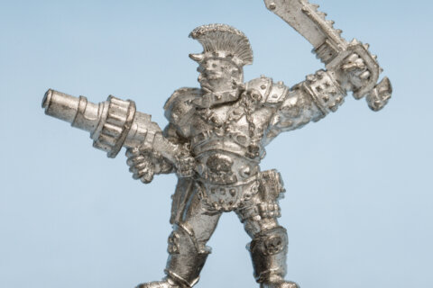 Goliath Leader with Chainsword and Grenade Launcher