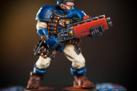 Space Marine Scout with Shotgun 2