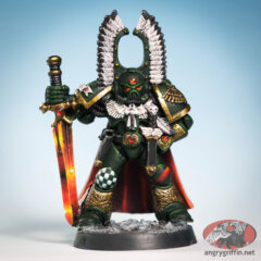 Dark Angel Captain in Artificer Armour