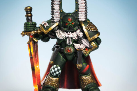 Dark Angel Captain in Artificer Armour