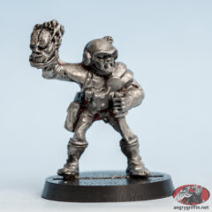 Tpr Jones with Ork Head