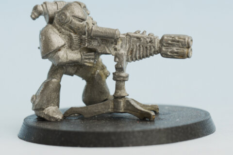 RT6 Space Marine with Multi Melta on Tripod
